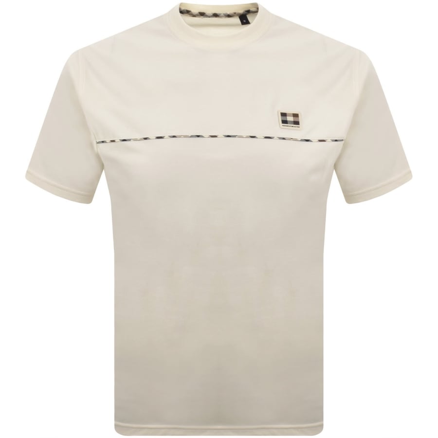 Image number 1 for Aquascutum Logo T Shirt White