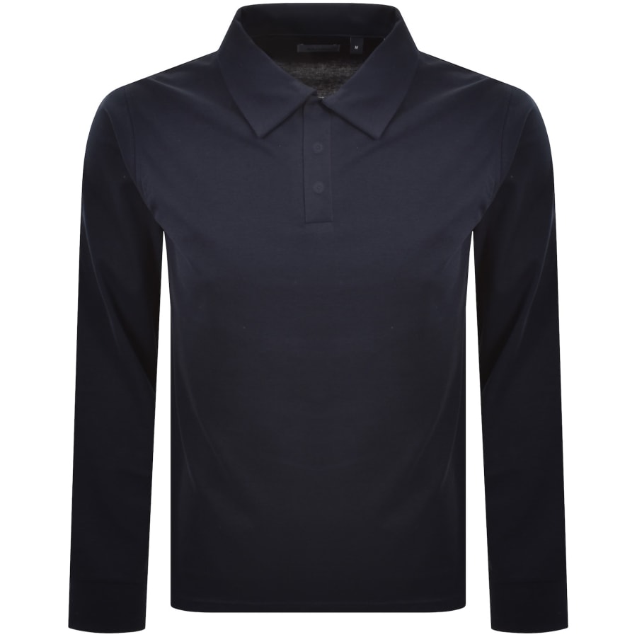 Image number 2 for Aquascutum Tech Jersey Polo T Shirt Navy
