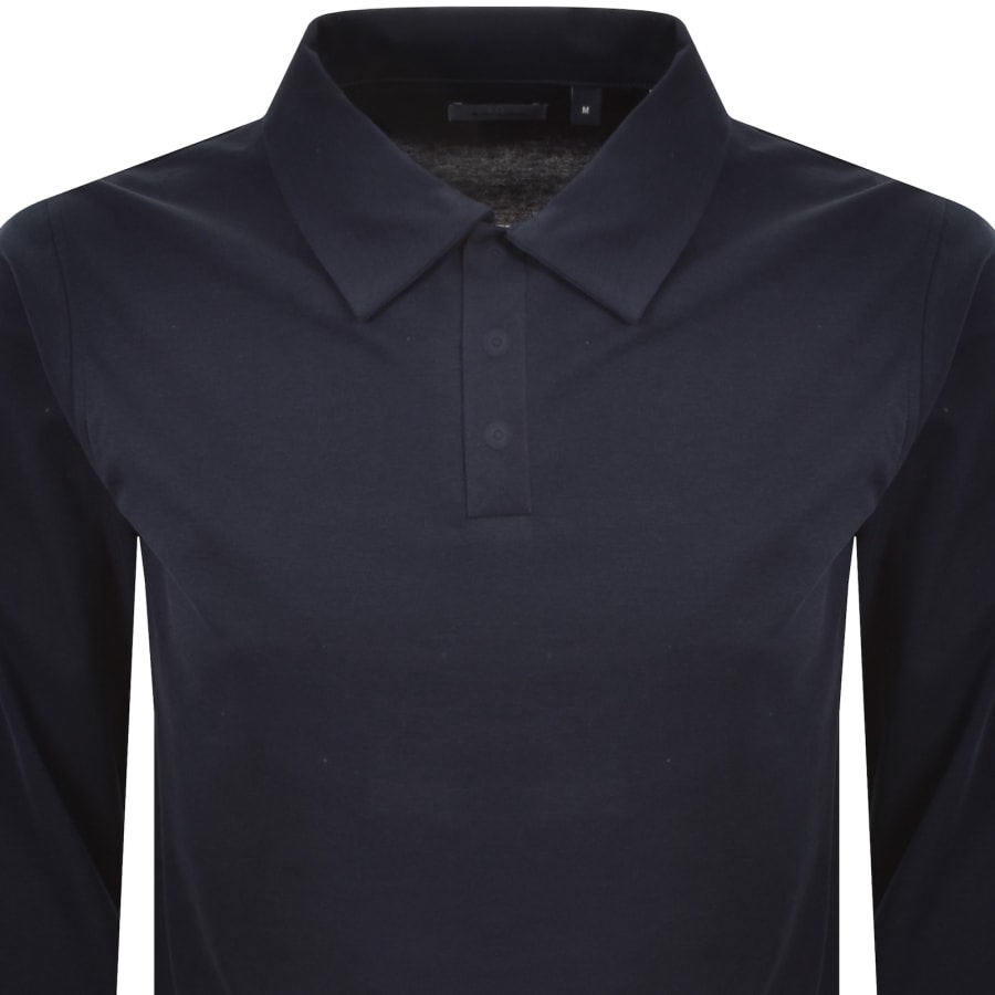 Image number 3 for Aquascutum Tech Jersey Polo T Shirt Navy