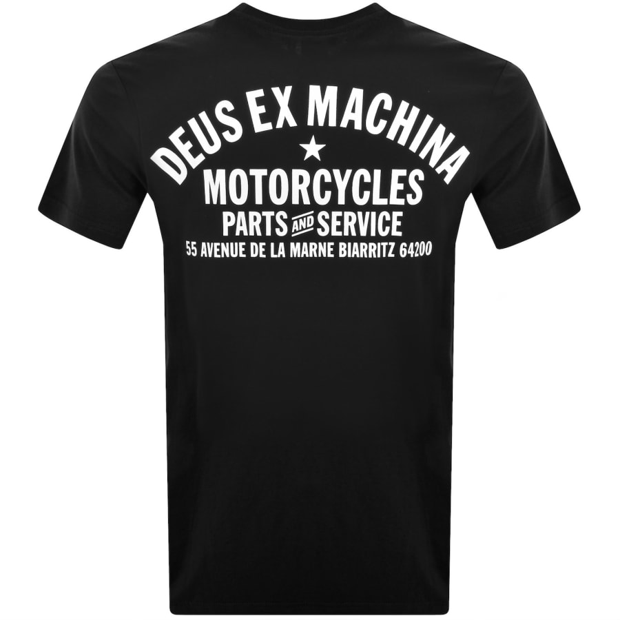 Image number 5 for Deus Ex Machina Biarritz Address T Shirt Black