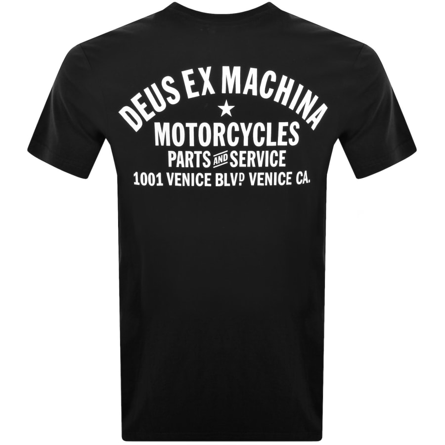 Image number 5 for Deus Ex Machina Venice Address T Shirt Black