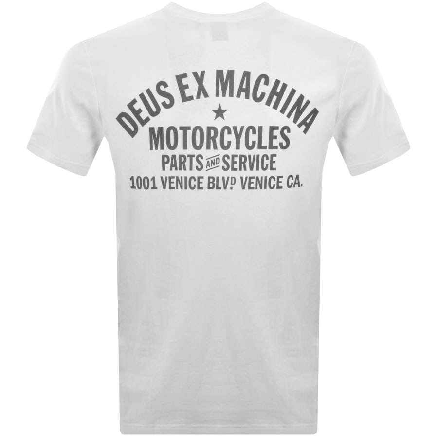Image number 5 for Deus Ex Machina Venice Address T Shirt White