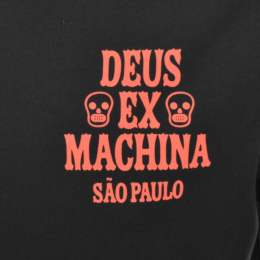 Image number 4 for Deus Ex Machina San Paulo Ceramic T Shirt Black