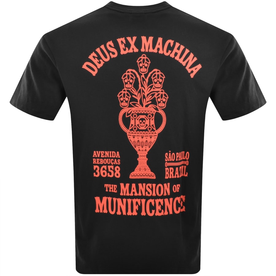 Image number 5 for Deus Ex Machina San Paulo Ceramic T Shirt Black