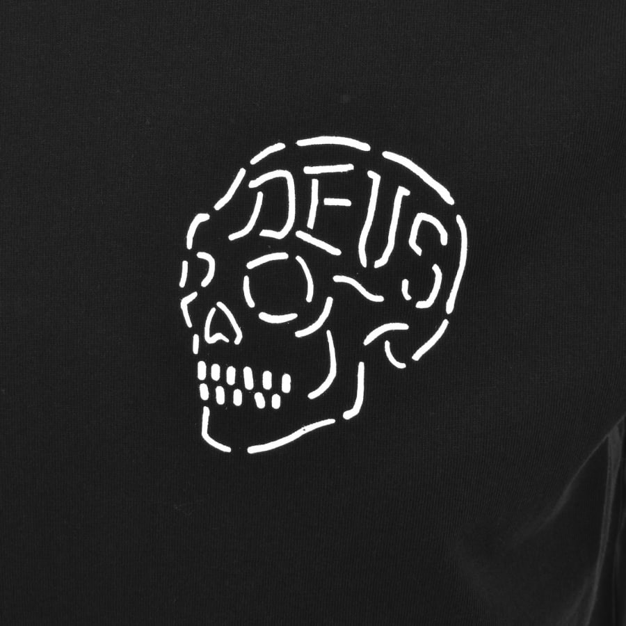 Image number 4 for Deus Ex Machina Venice Skull T Shirt Black