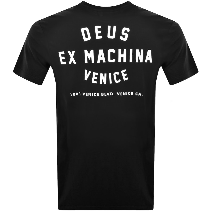 Image number 5 for Deus Ex Machina Venice Skull T Shirt Black