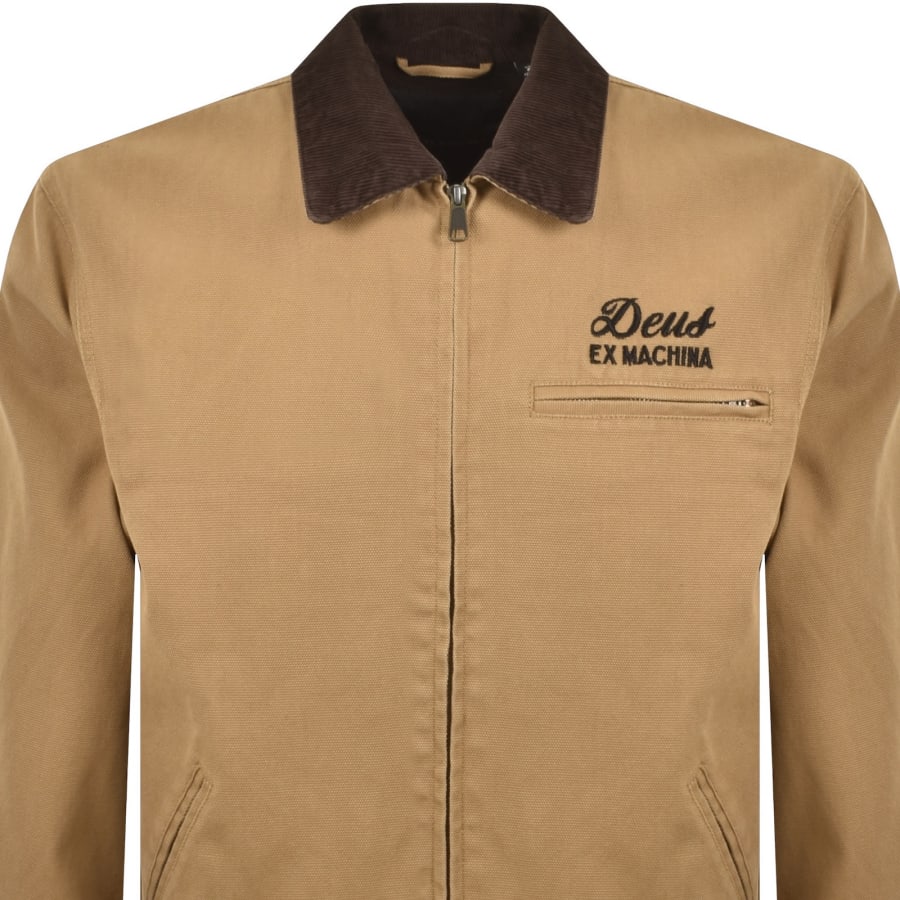 Image number 3 for Deus Ex Machina Workwear Jacket Brown
