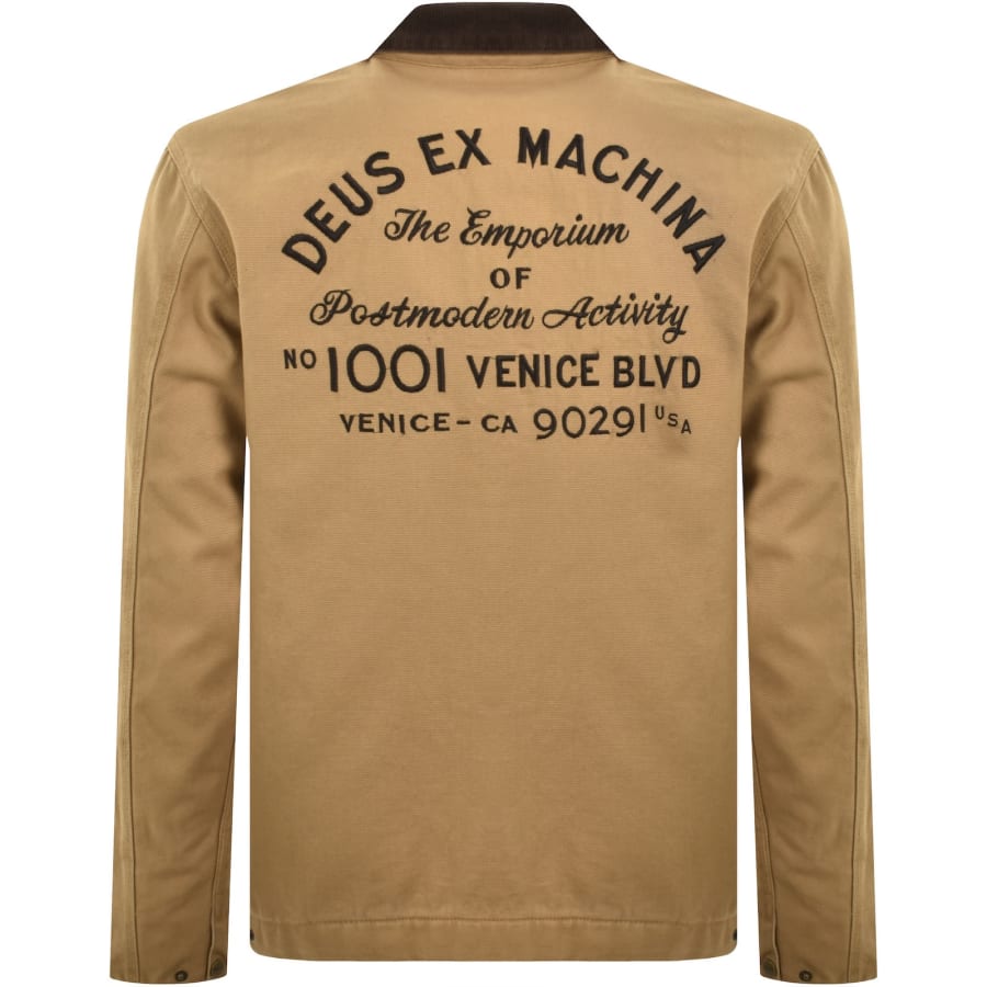 Image number 5 for Deus Ex Machina Workwear Jacket Brown