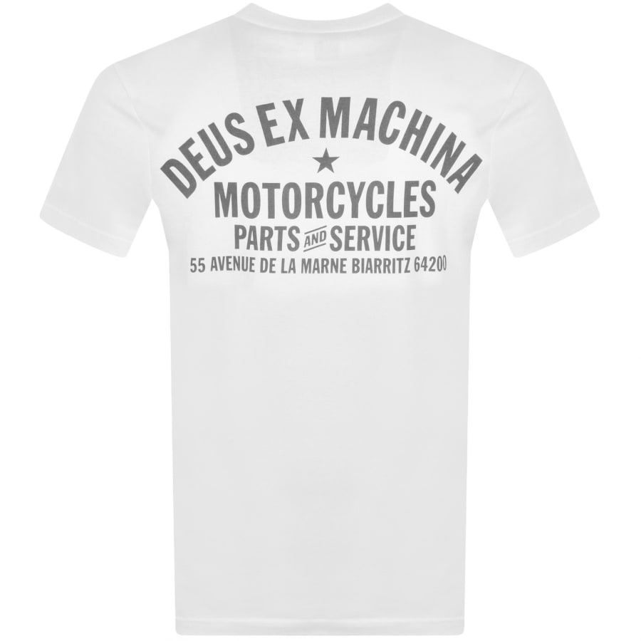 Image number 5 for Deus Ex Machina Biarritz Address T Shirt White