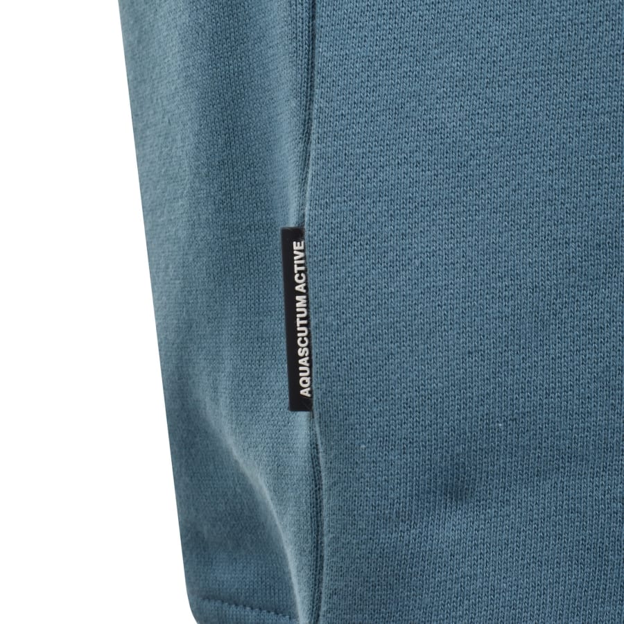 Image number 5 for Aquascutum Active Quarter Zip Fleece Blue
