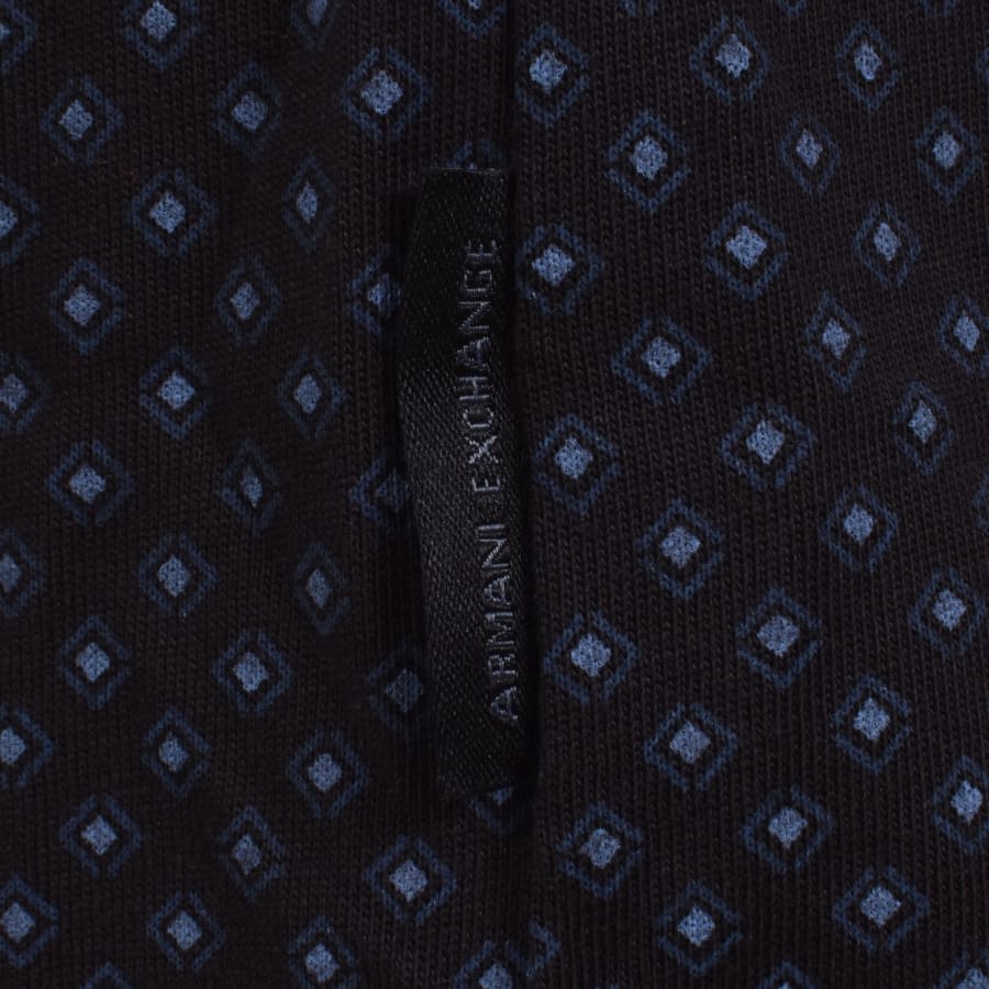 Image number 4 for Armani Exchange Polo T Shirt Navy