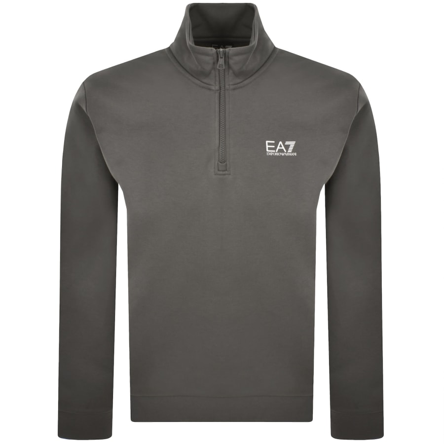 Image number 1 for EA7 Emporio Armani Logo Sweatshirt Grey