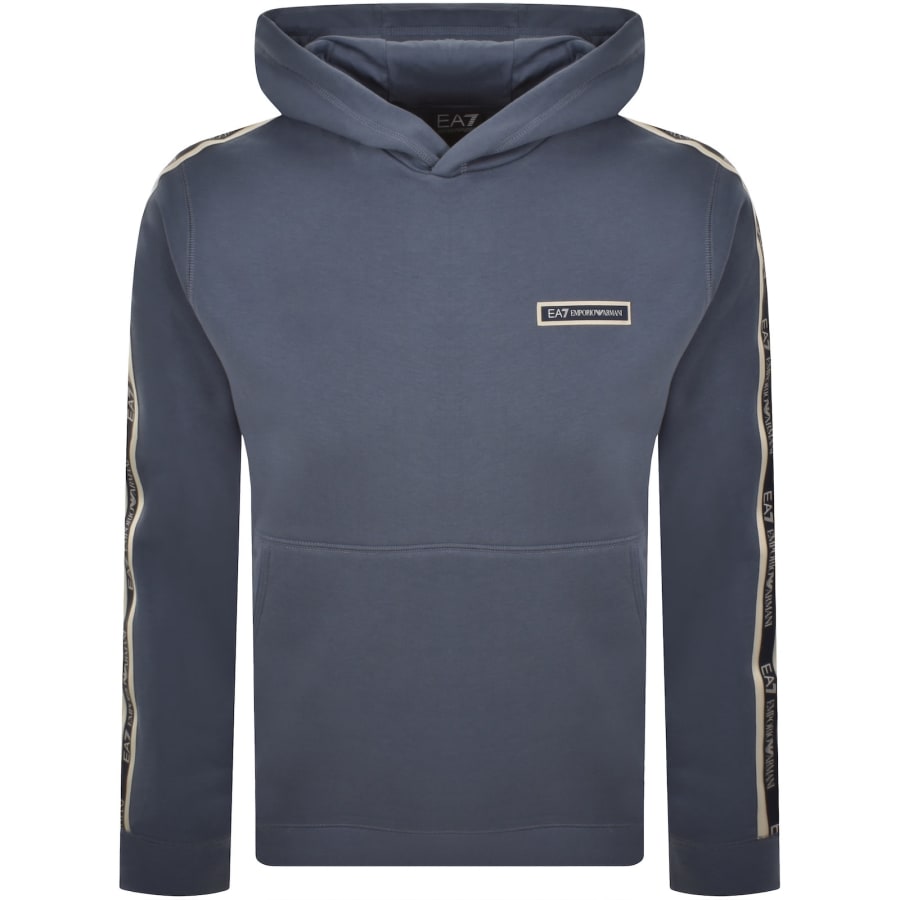 Image number 2 for EA7 Emporio Armani Hoodie Blue
