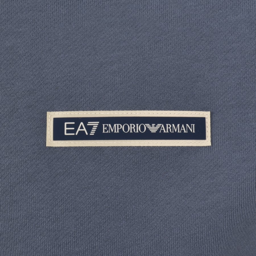Image number 4 for EA7 Emporio Armani Hoodie Blue