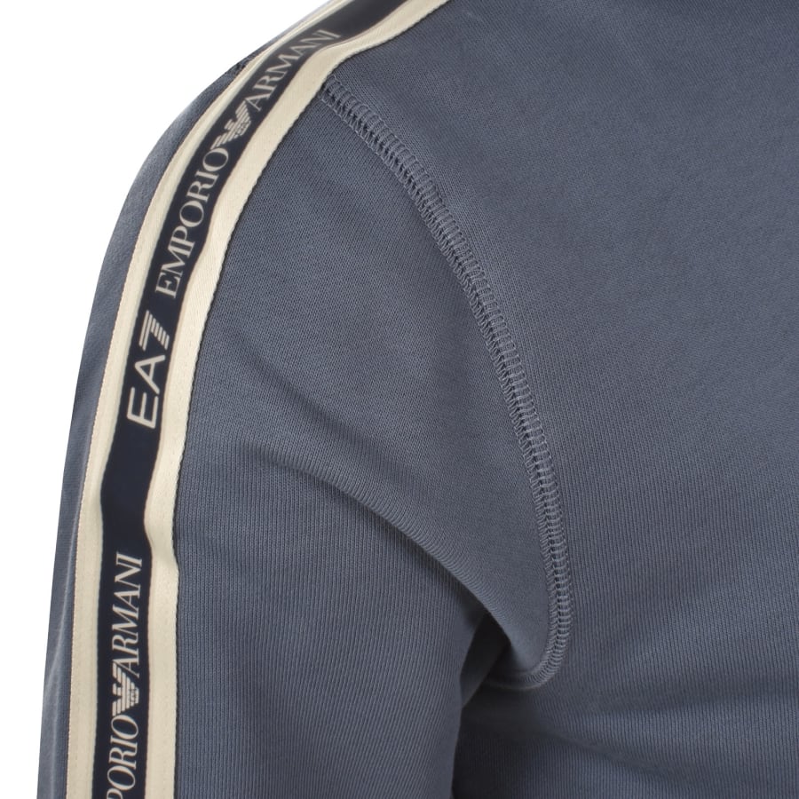 Image number 5 for EA7 Emporio Armani Hoodie Blue