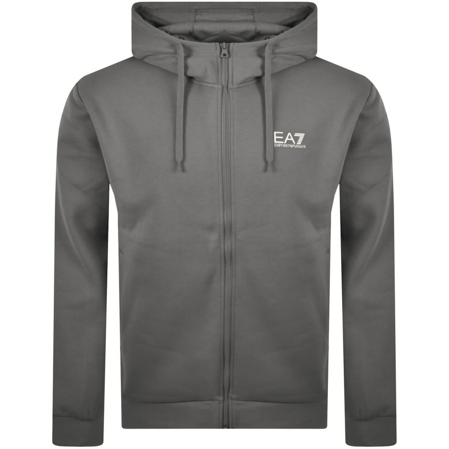 Image number 2 for EA7 Emporio Armani Logo Tracksuit Grey