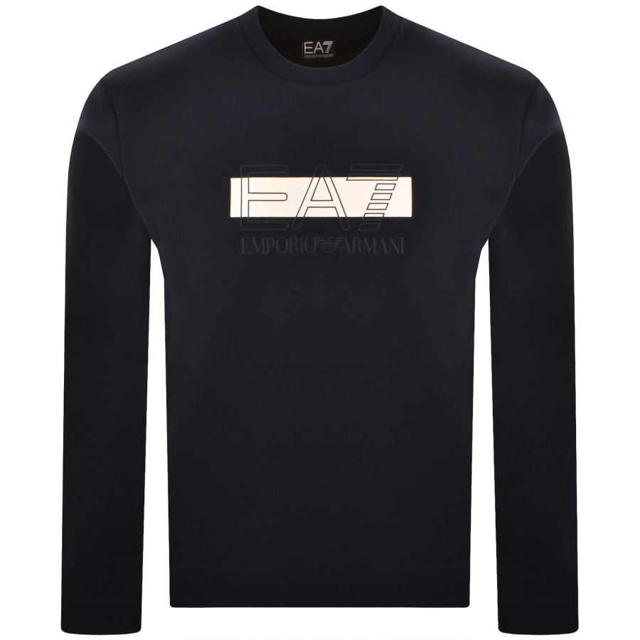 Image number 2 for EA7 Emporio Armani Logo Tracksuit Navy