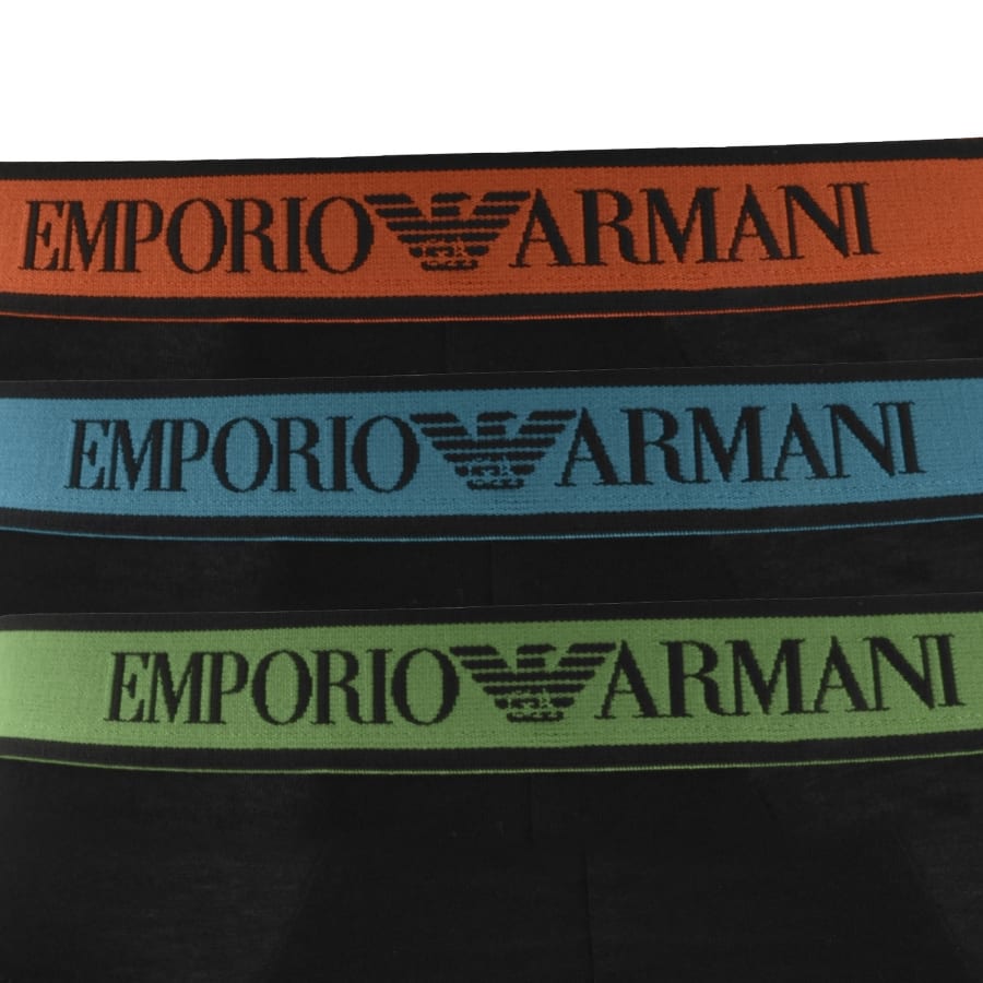 Image number 5 for Emporio Armani 3 Pack Briefs Black