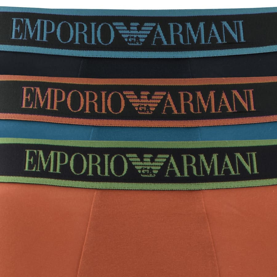 Image number 5 for Emporio Armani 3 Pack Boxers Multi