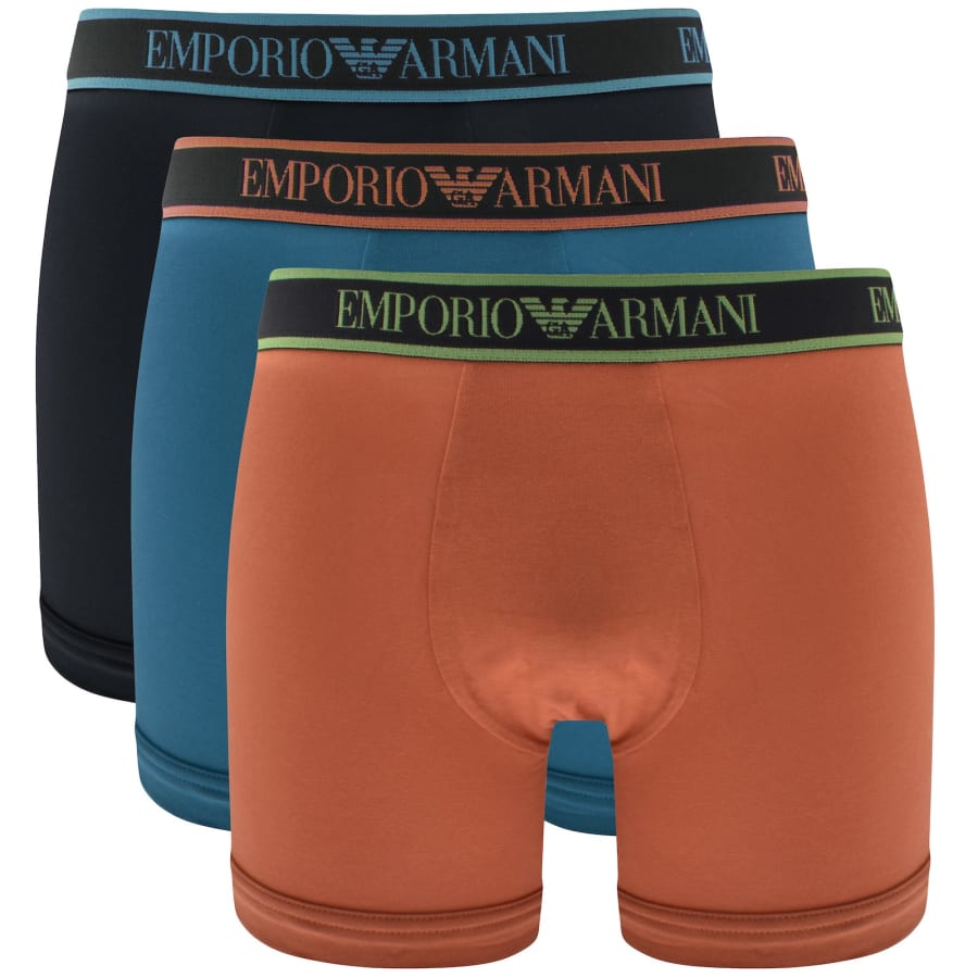 Image number 1 for Emporio Armani 3 Pack Boxers Multi