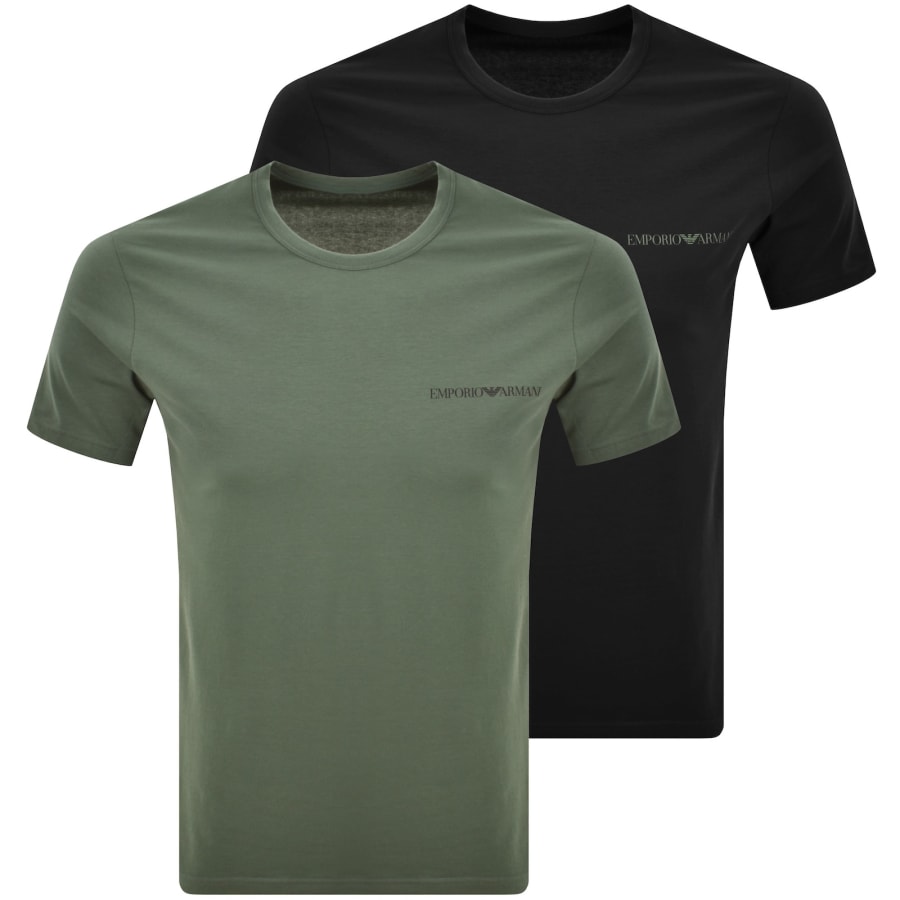 Image number 1 for Emporio Armani 2 Pack T Shirts Multi