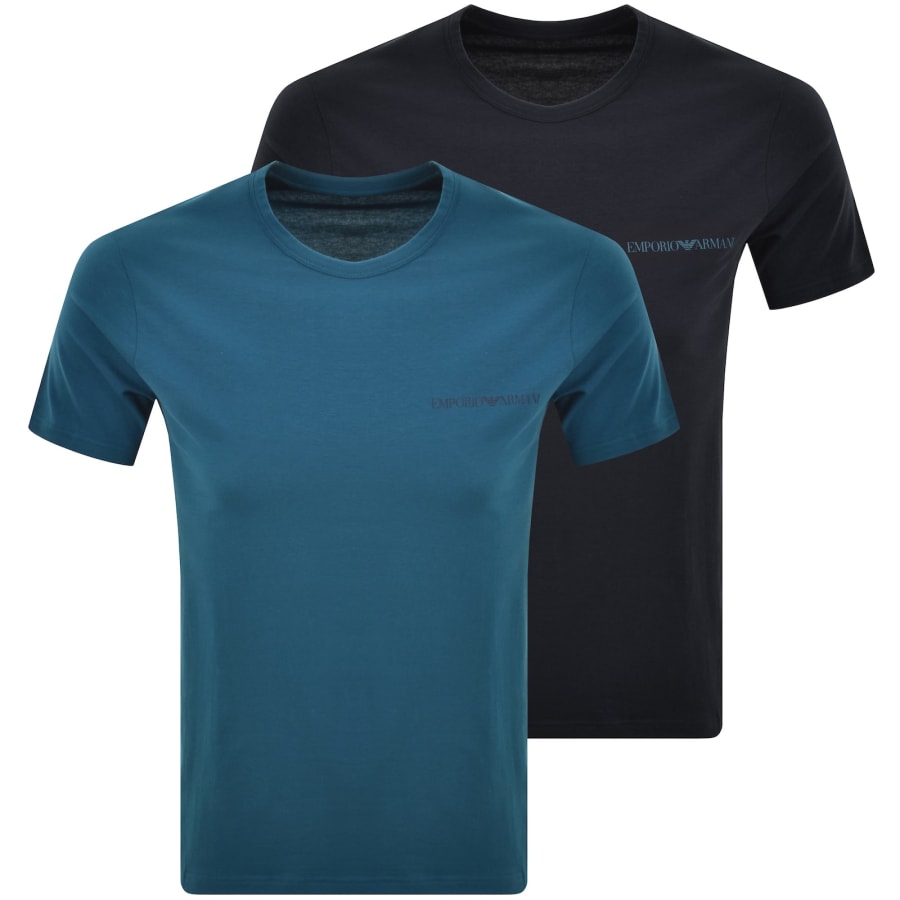 Image number 1 for Emporio Armani 2 Pack T Shirts Multi