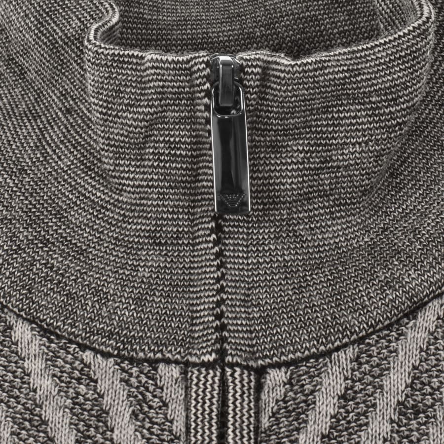 Image number 3 for Emporio Armani Knit Jumper Black