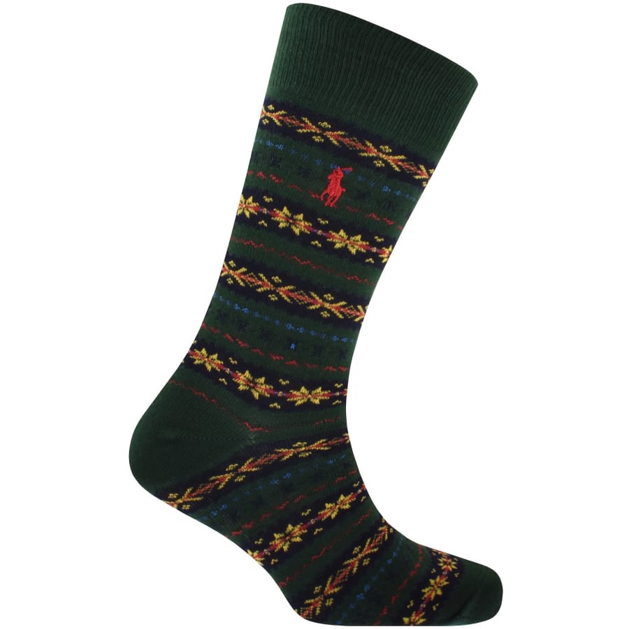 Image number 3 for Ralph Lauren 3 Pack Gift Set Socks Multi