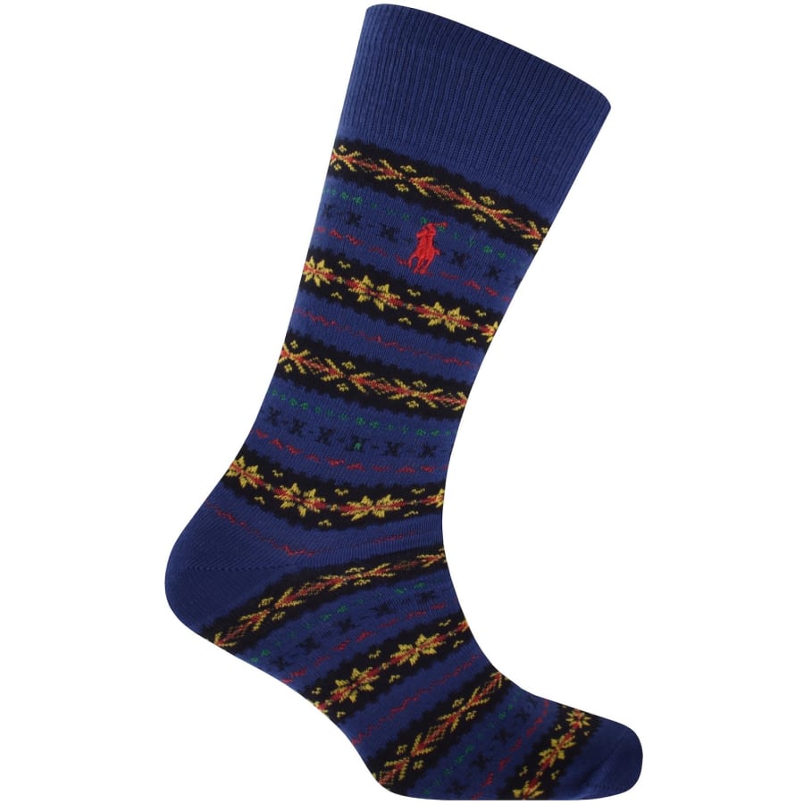 Image number 4 for Ralph Lauren 3 Pack Gift Set Socks Multi