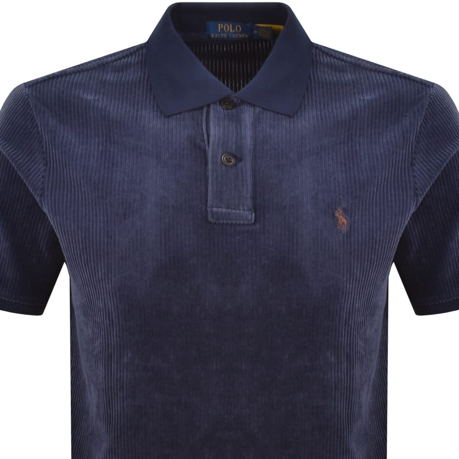 Image number 2 for Ralph Lauren Corduroy Polo Navy