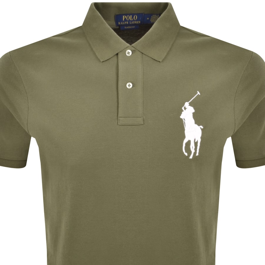 Image number 2 for Ralph Lauren Classic Fit Polo T Shirt Green