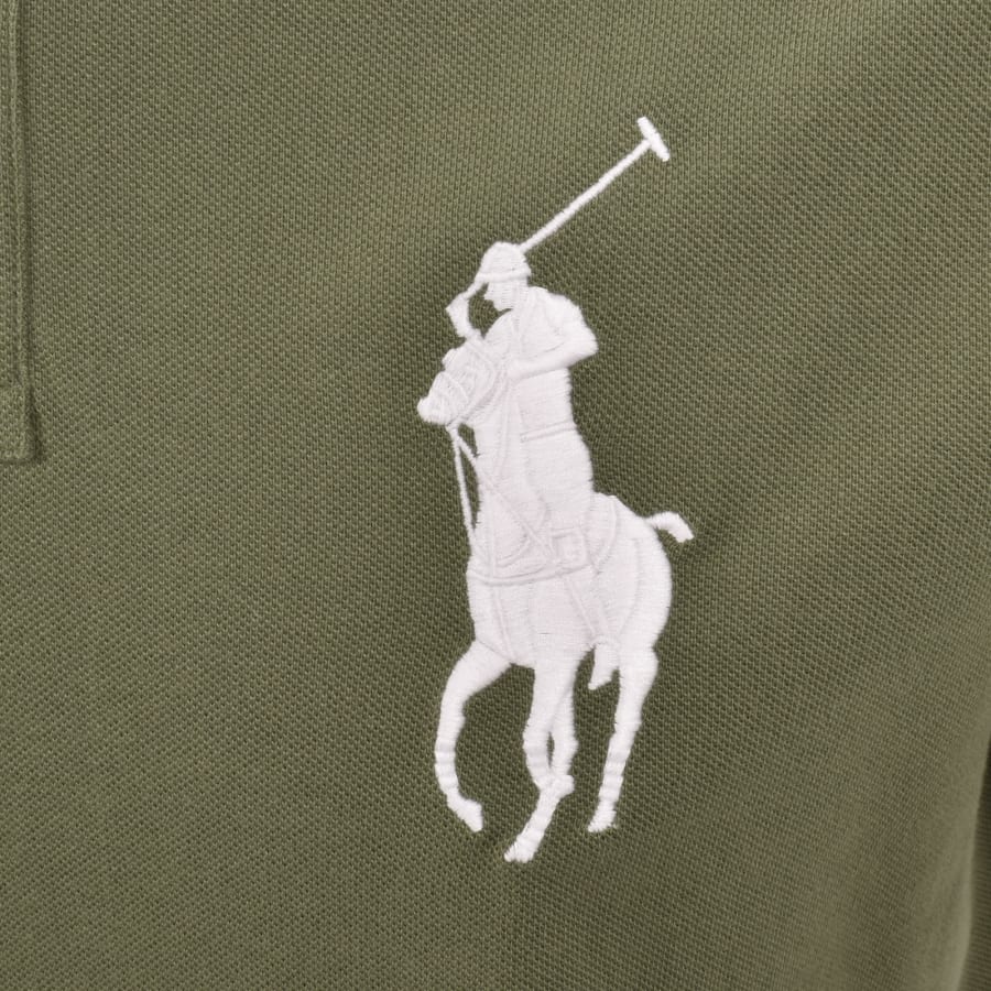 Image number 3 for Ralph Lauren Classic Fit Polo T Shirt Green