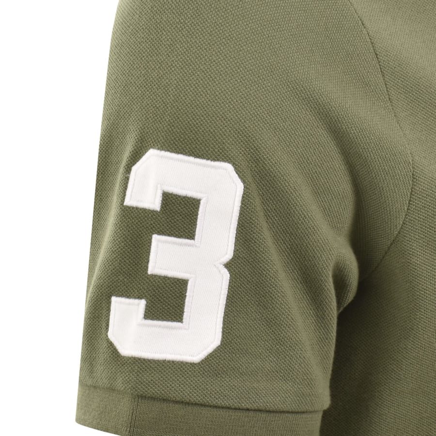 Image number 5 for Ralph Lauren Classic Fit Polo T Shirt Green