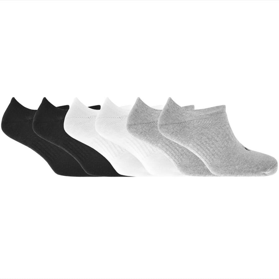 Image number 1 for Ralph Lauren 6 Pack Liner Socks Multi