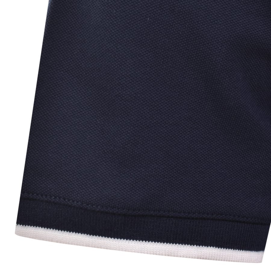 Image number 4 for Ralph Lauren Crew Neck Pique T Shirt Navy