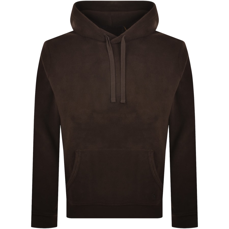 Image number 1 for Ralph Lauren Lounge Hoodie Brown