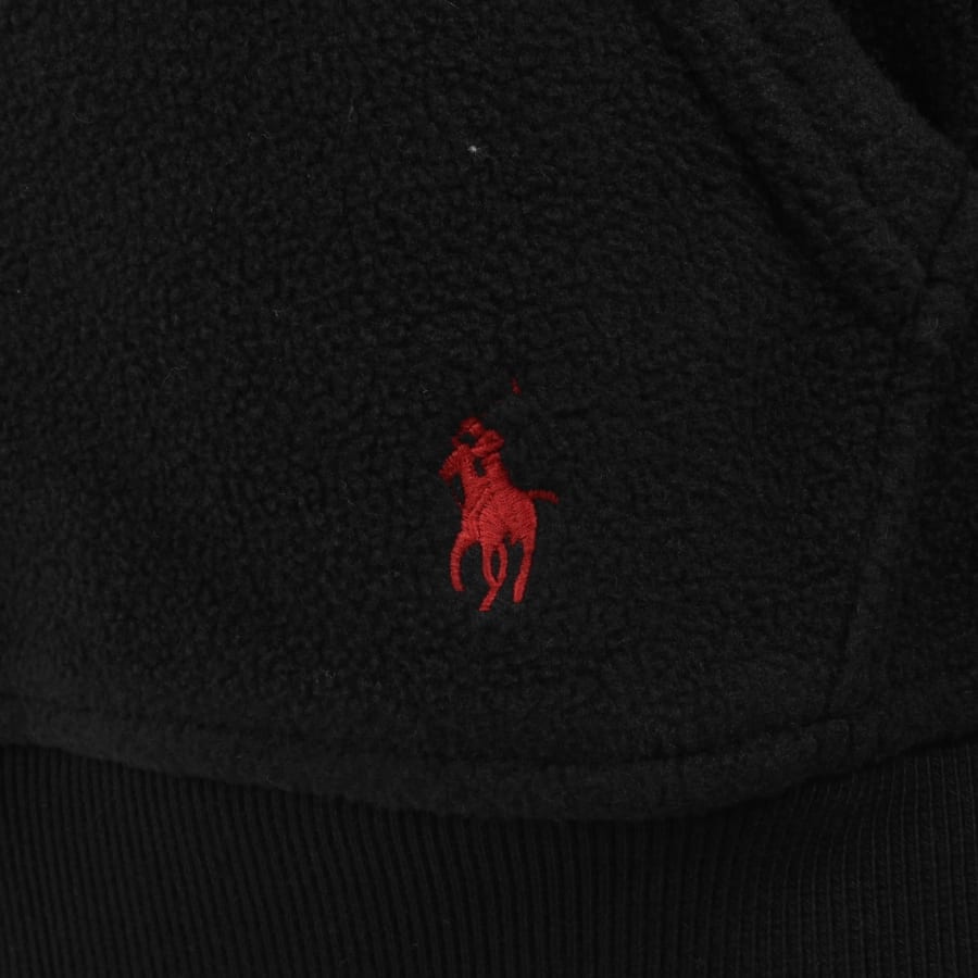Image number 3 for Ralph Lauren Lounge Hoodie Black