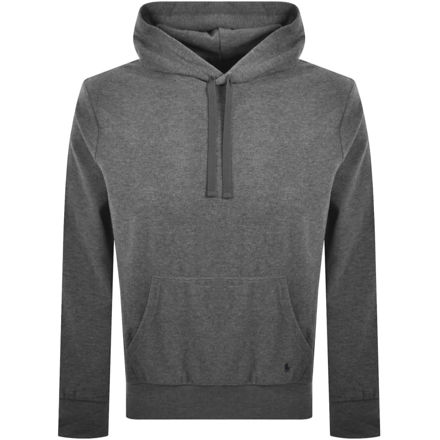 Image number 1 for Ralph Lauren Lounge Hoodie Grey