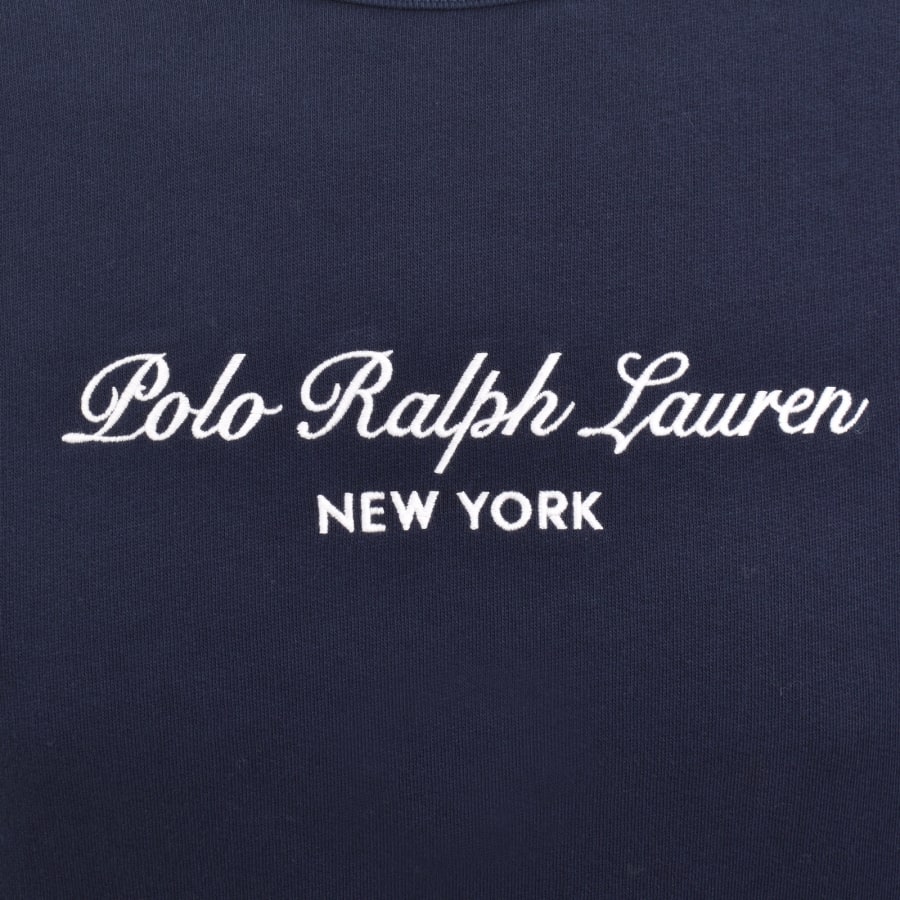 Image number 3 for Ralph Lauren Logo Sweatshirt Navy