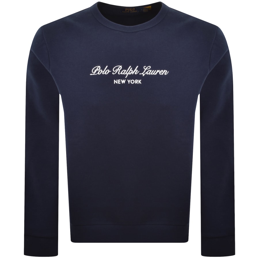 Image number 1 for Ralph Lauren Logo Sweatshirt Navy