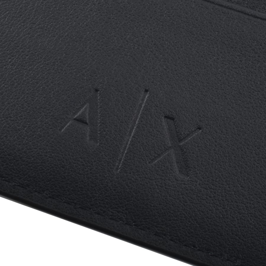 Image number 4 for Armani Exchange Bifold Logo Wallet Navy