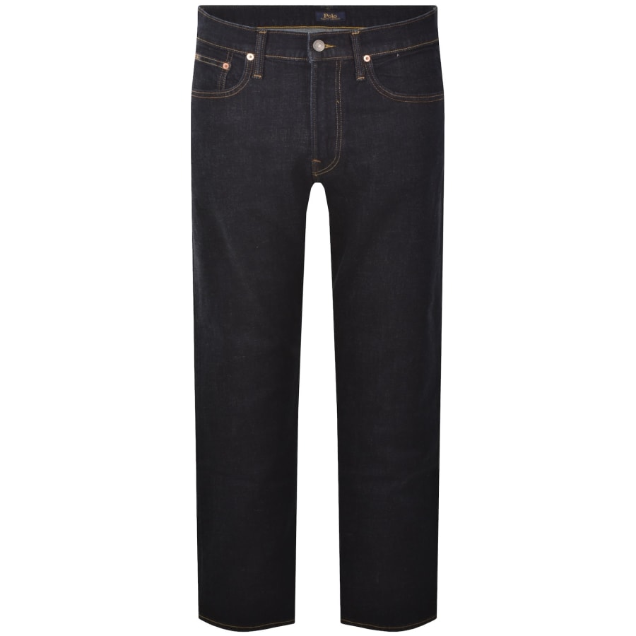 Image number 2 for Ralph Lauren Hampton Relaxed Straight Jeans Blue