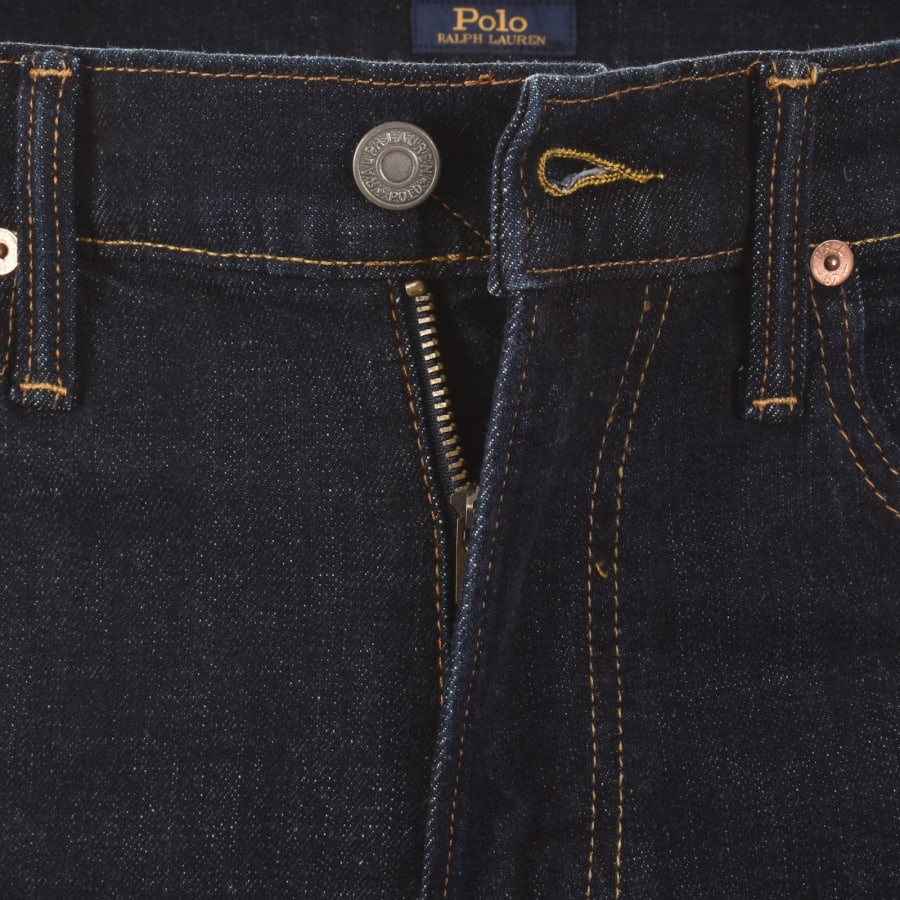 Image number 5 for Ralph Lauren Hampton Relaxed Straight Jeans Blue