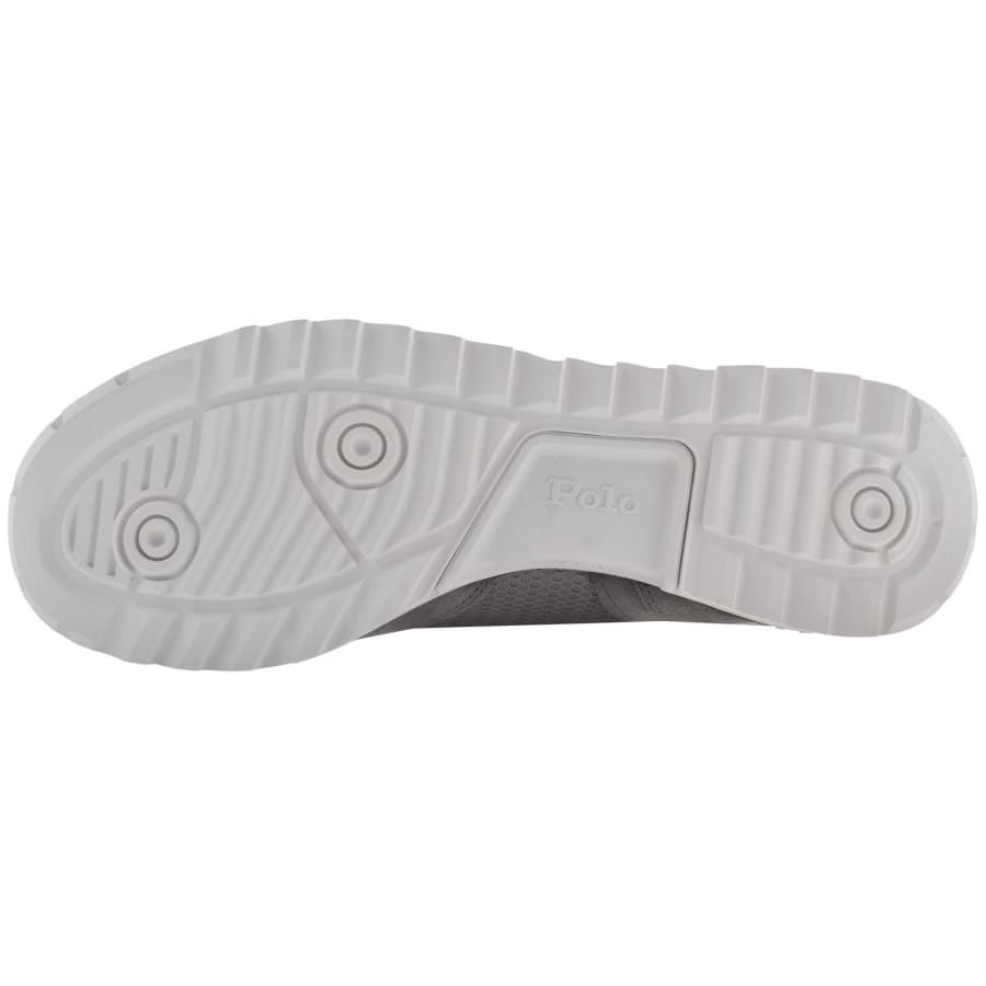 Image number 5 for Ralph Lauren Varick Trainers Grey