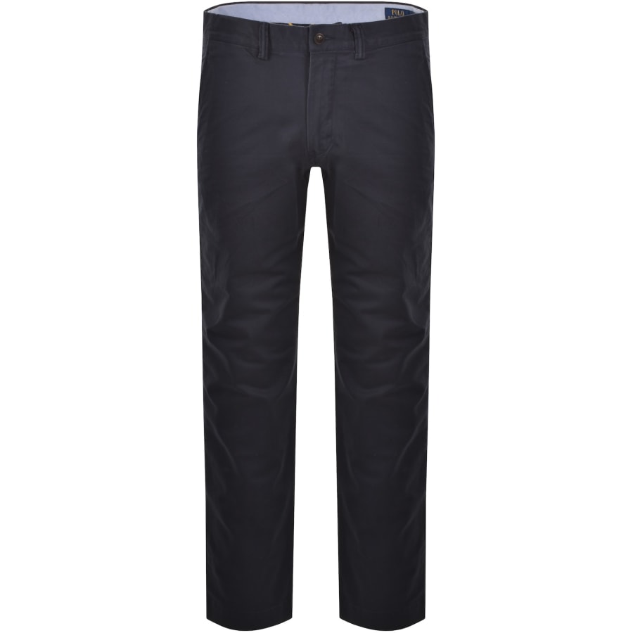 Image number 1 for Ralph Lauren Bedford Slim Fit Chino Trousers Navy