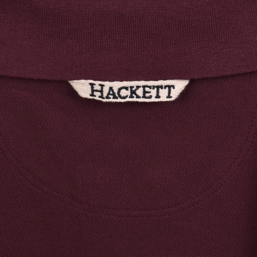 Image number 5 for Hackett Heritage Polo T Shirt Red