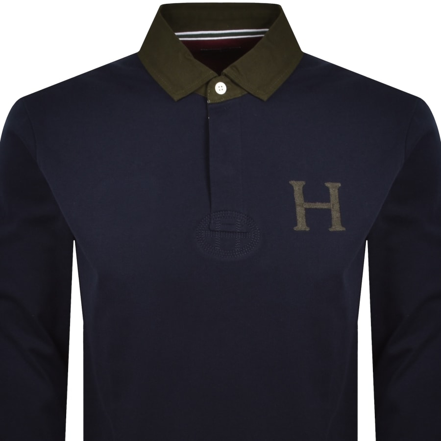Image number 3 for Hackett Heritage Multi Badge Polo Old Navy