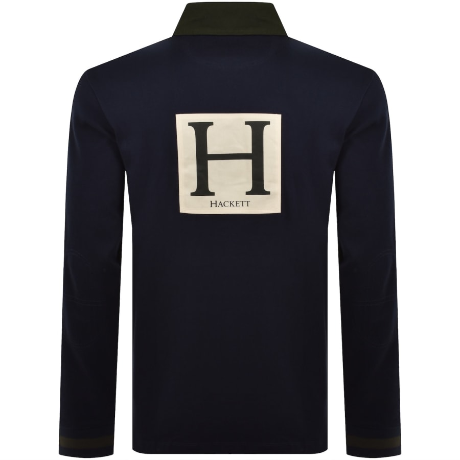 Image number 5 for Hackett Heritage Multi Badge Polo Old Navy