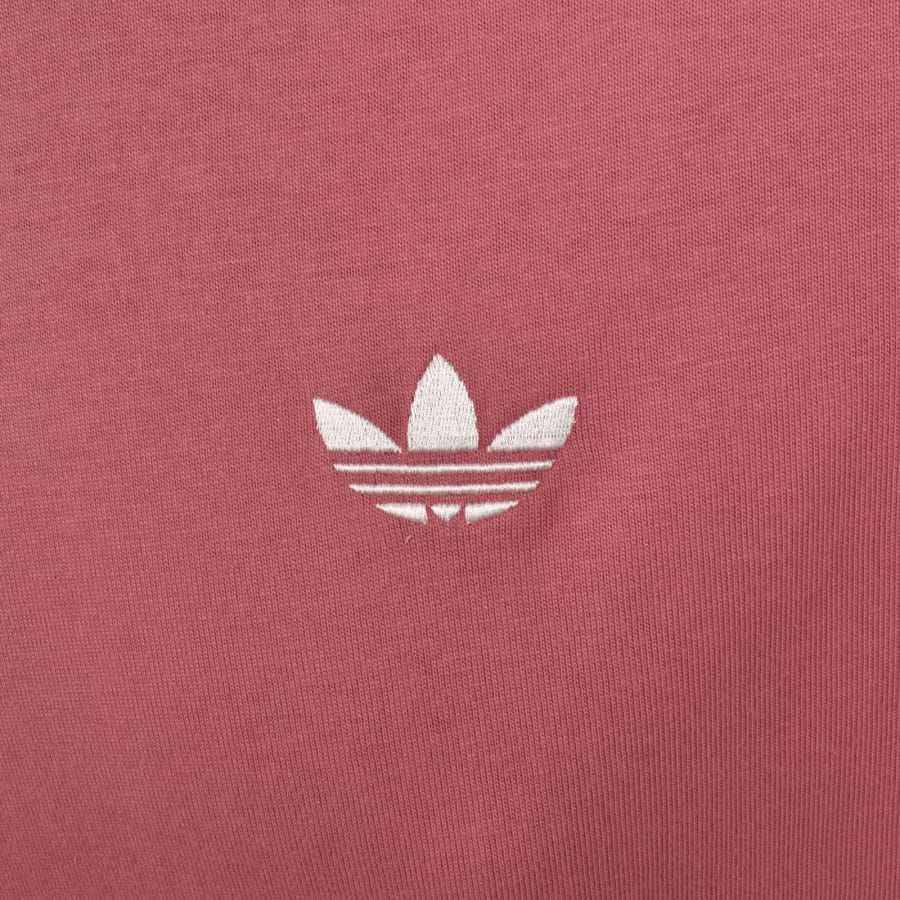 Image number 4 for adidas Originals Logo T Shirt Pink