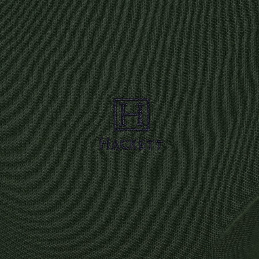 Image number 3 for Hackett Heritage Small Logo Polo T Shirt Green